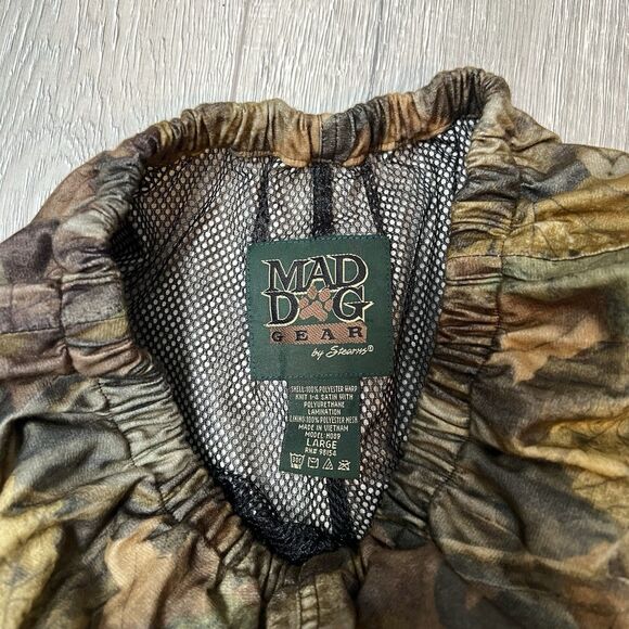 Mad Dog Gear Stearns Camo Pants Mens Size L Advantage Timber Hunting Fishing - Picture 2 of 5